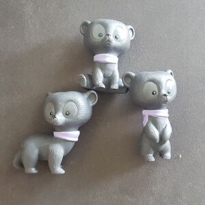 Disney Pixar brave bear figurines lot of 3